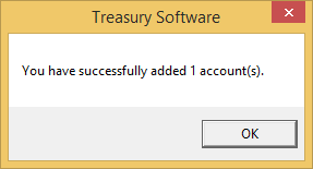 ACH Universal Add New Account SQL Server